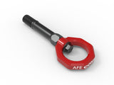 aFe CONTROL Front Tow Hook Red - Nissan 370Z 2009-2020 / Z 2023-2025