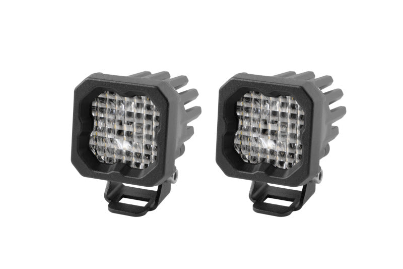 Diode Dynamics SSC1 White Wide Sport ABL LED Pod (Pair) - Universal Fitment