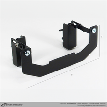 Load image into Gallery viewer, Carbonio No-Drill Front License Plate Mount - Ferrari 599 GTO 2010-2012