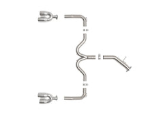 Load image into Gallery viewer, aFe 3in-2.5in 304 SS Axle-Back Exhaust w/ Polished Tips - Kia Forte GT 1.6L 2022-2024