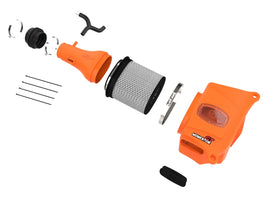 aFe Momentum GT Orange Edition Cold Air Intake System w/Pro DRY S Filter - Nissan Armada 2017-2024 / Infiniti QX80 2014-2024/ QX56 2011-2013