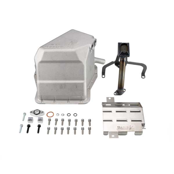 Killer B Performance EJ Oil Pan, Pickup & Baffle - Subaru WRX 2002-2014 / STi 2004-2021 (+Subaru Fitments)