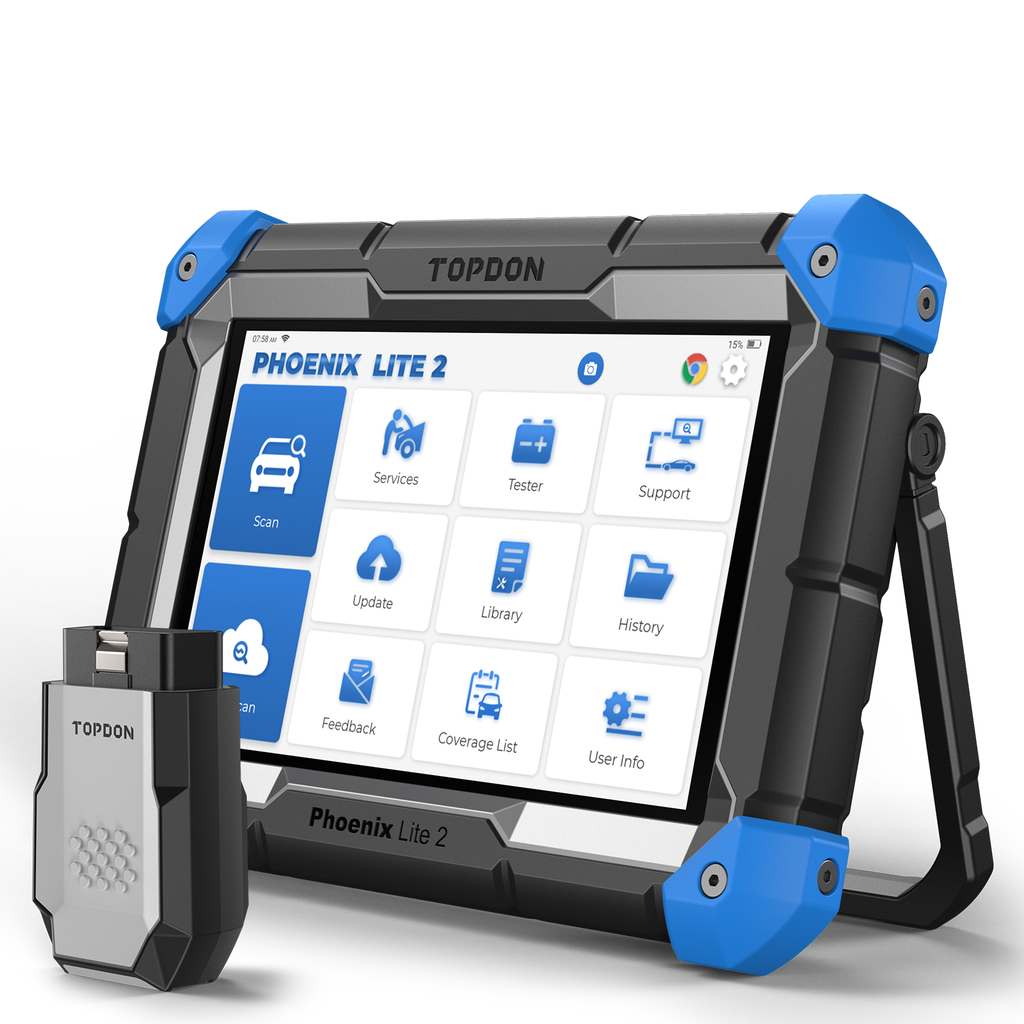 TOPDON Phoenix Lite 2 8" OE-Level Scan Tool w/ Service Functions