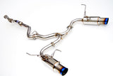 Invidia N1 Twin Outlet Single Layer Tip Titanium Cat-Back Exhaust - Subaru WRX / STi 2015-2021