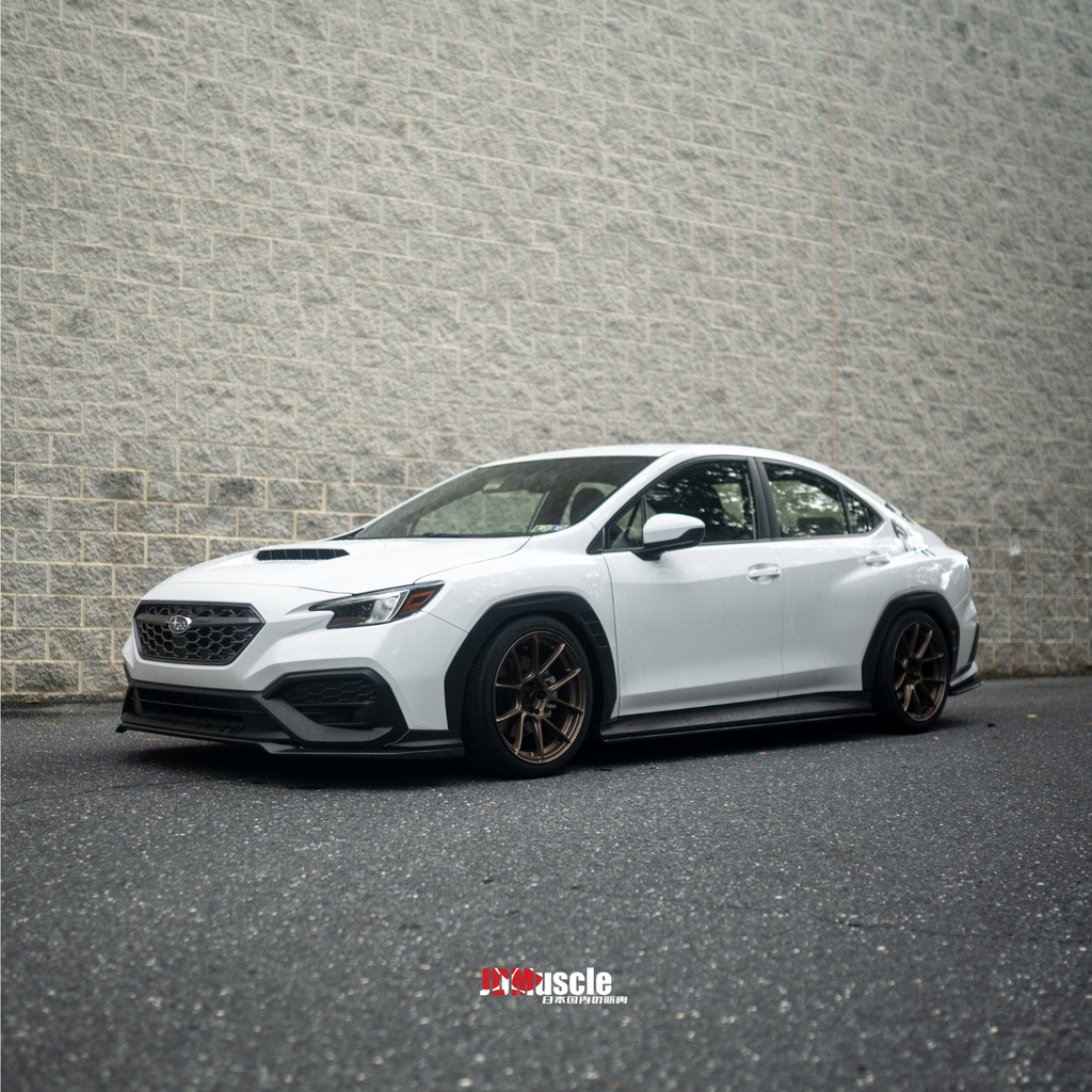 JDMuscle OE+ Style Carbon Fiber Rear Spats - Subaru WRX 2022-2025
