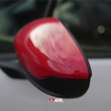 Load image into Gallery viewer, JDMuscle Mirror Covers Replacements | 2PC Set, Paint Matched / Gloss Black / Cherry Red - Subaru WRX 2022-2025