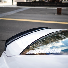 Load image into Gallery viewer, JDMuscle Duck Bill / Low Profile Spoiler V1 [Paint Matched / Gloss Black / Cherry Red] - Subaru WRX 2022-2025
