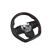 Load image into Gallery viewer, Racing Art Carbon Fiber Steering Wheel (Leather / Suede) - Subaru WRX 2022-2025