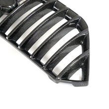 Load image into Gallery viewer, JDMuscle Amuga Style Carbon Fiber Front Bumper Grille - Subaru WRX 2022-2025