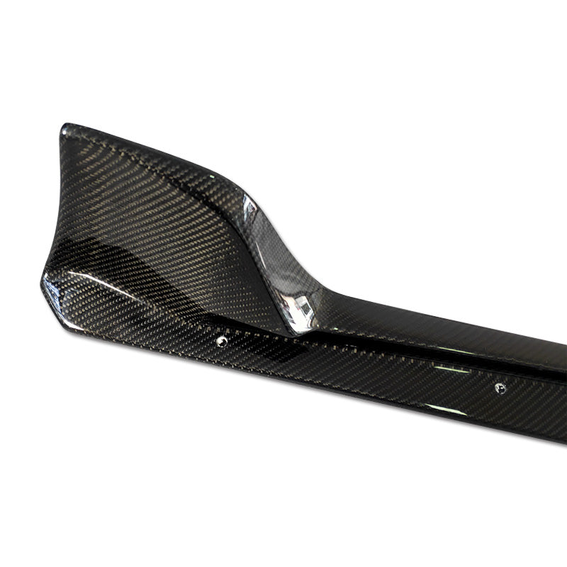 JDMuscle Tanso Carbon Fiber AM Style Side Skirt - Toyota Supra 2020-2025