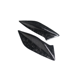 JDMuscle Carbon Fiber Spoiler Fin - Subaru STI OEM Spoiler 2015-2021