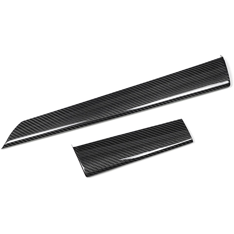 JDMuscle Tanso Dry Carbon Fiber Driver & Passenger Dash Trim Covers 2 Piece - Subaru WRX 2022-2025
