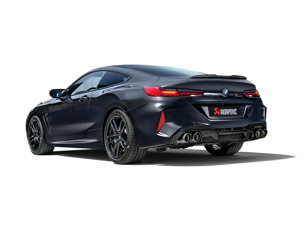 Akrapovic Titanium Evolution Line Cat Back Exhaust w/ Carbon Tips - BMW M8/M8 Competition (F91/F92) 2020-2024