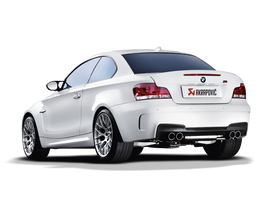 Akrapovic Titanium Evolution Line Cat Back w/ Carbon Tips - BMW 1 Series M Coupe (E82) 2011