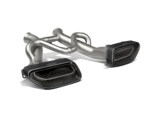 Load image into Gallery viewer, Akrapovic Titanium Slip-On Line Exhaust w/ Carbon Tips - McLaren 650S/650S Spyder 2015-2016