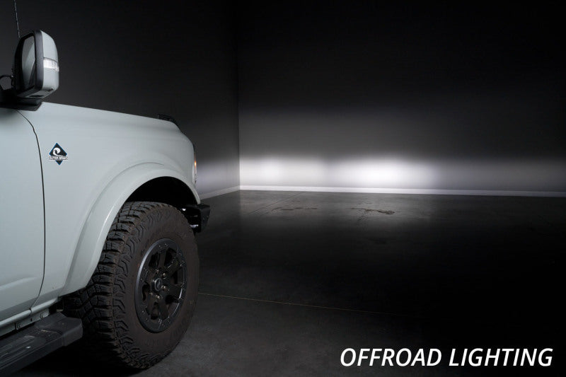 Diode Dynamics Stage Series White Sport Fog Pocket Kit - Ford Bronco 2021-2025