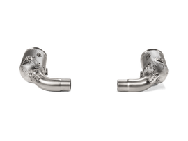 Akrapovic SS Link-Pipe Set w/Catalytic Converters - Porsche 911 Carrera/S/T/4/4S/GTS (992) 2020+