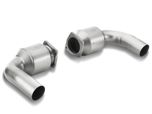 Load image into Gallery viewer, Akrapovic Titanium Link Pipe Set w/ Cat - Porsche 911 Turbo/Turbo S (997.2) 2010-2012