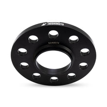 Load image into Gallery viewer, Mishimoto Black 10mm Wheel Spacers [5x112 - 66.5 - M14] - BMW Fitments