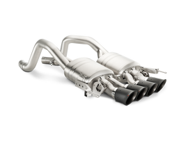 Akrapovic Titanium Slip-On Line Exhaust w/ Carbon Tips - Chevrolet Corvette Z06 (C7) 2015-2019