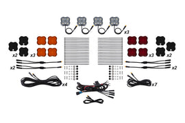Diode Dynamics Stage Series Single-Color LED Rock Light Kit (12-pack) w/ Magnet Mounts - Universal