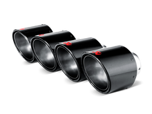 Load image into Gallery viewer, Akrapovic Tail Pipe Set [Carbon 115 mm] - Chevrolet Corvette ZO6/ZR1 (C6) 2006-2013