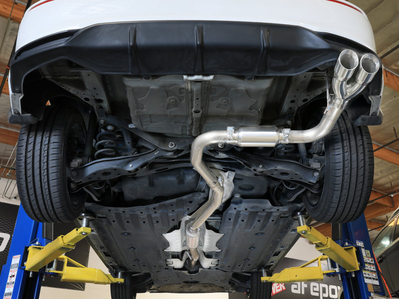 aFe POWER Takeda 2.5in 304 SS Catback Exhaust w/ Polished Tips - Honda Civic Sport 2.0L 2022-2025
