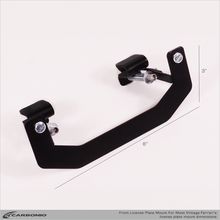 Load image into Gallery viewer, Carbonio No-Drill Front License Plate Mount - Ferrari 612 Scaglietti 2004-2011