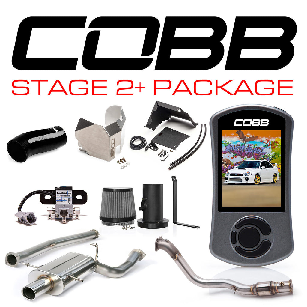 Cobb Stage 2+ Power Package w/ v3 - Subaru WRX 2002-2005