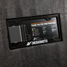 Load image into Gallery viewer, Mishimoto Universal Carbon Fiber Intercooler - Gloss Tanks - 600mm Black Core - S-Flow - C V-Band