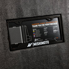 Load image into Gallery viewer, Mishimoto Universal Carbon Fiber Intercooler - Matte Tanks - 600mm Black Core - S-Flow - DG V-Band