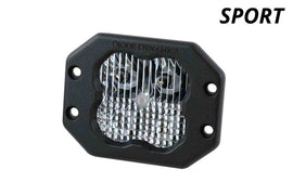 Diode Dynamics SS3 SAE/DOT White Sport Driving Flush Mount ABL LED Pod (Single) - Universal