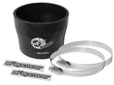 afe Magnum FORCE Intake Coupling Kit (3-3/4 IN ID to 3-1/2 IN ID x 3 IN L) Black Straight Coupler - Universal