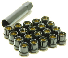 Load image into Gallery viewer, Wheel Mate Muteki Open End Lug Nuts - Deep Black 12x1.25