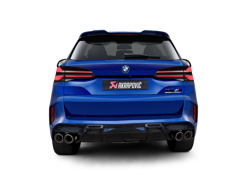 Akrapovic Titanium Slip-On Line Exhaust - BMW X5M / X6M (F95/F96; LCI) 2024+