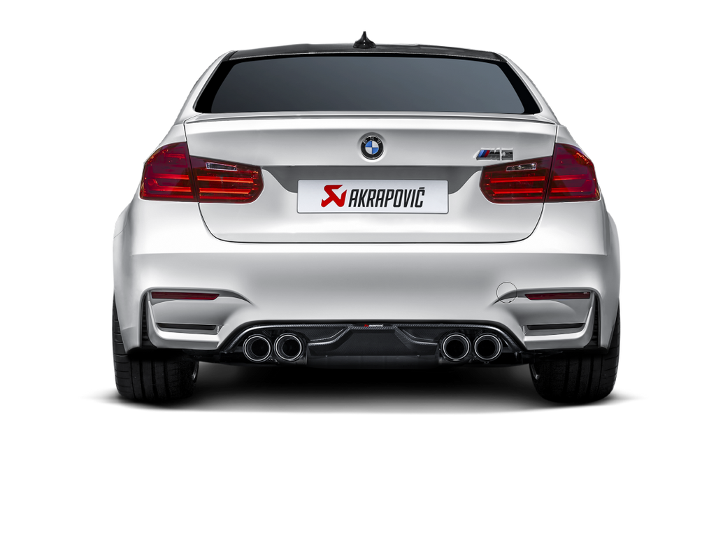 Akrapovic Titanium Slip-On Line w/ Carbon Tips - BMW M3 (F80) 2015-2018 / M4 (F82) 2015-2020