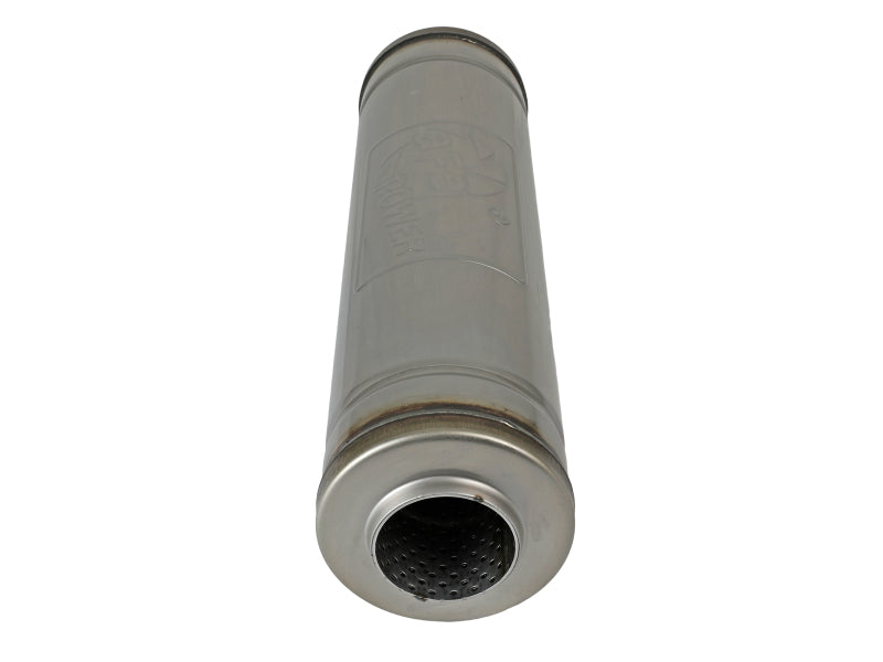 aFe MACH Force-Xp 2-1/2" 304 Stainless Steel Round Body Muffler - Universal
