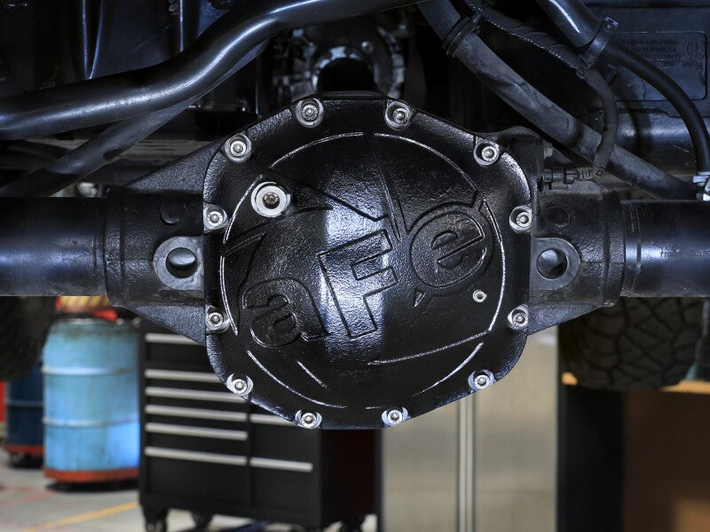 aFe POWER Pro Series Rear Differential Cover Black - Various Ford / Jeep Models (Dana M220)