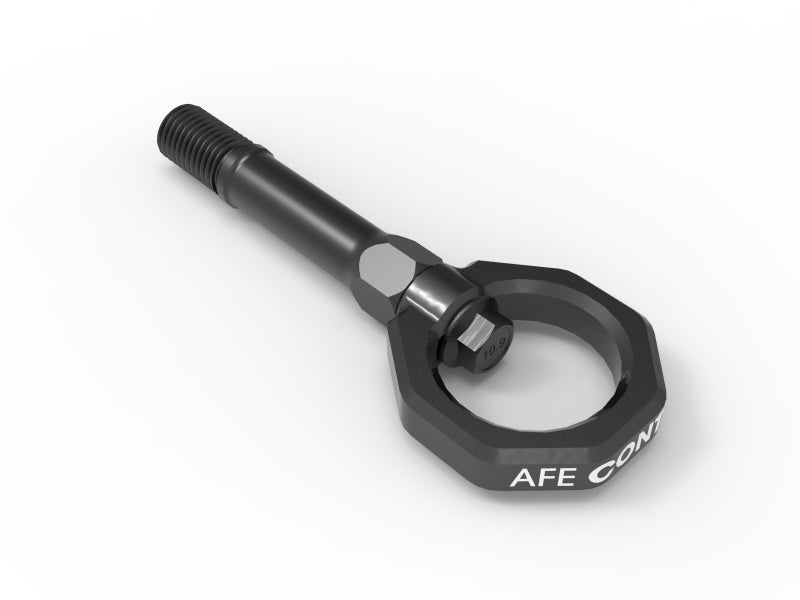 aFe CONTROL Front Tow Hook Gray - Nissan 370Z 2009-2020 / Z 2023-2025