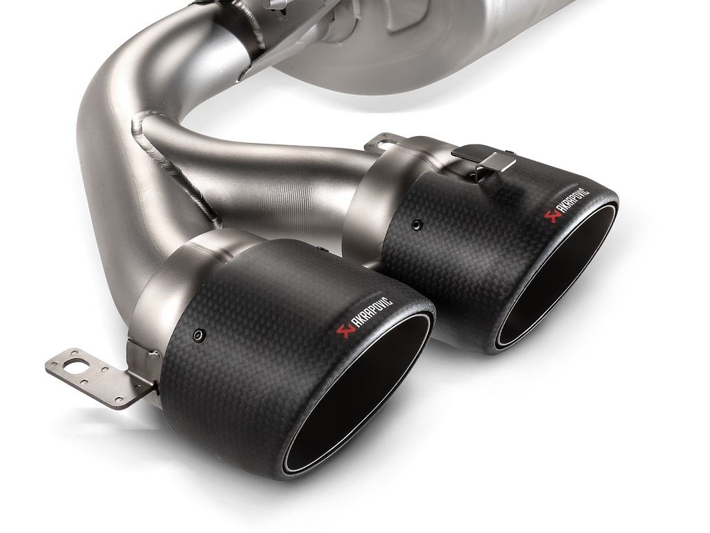 Akrapovic Titanium Slip-On Line Exhaust w/ Carbon Tips - Mercedes A35 AMG Hatchback (W177) 2020-2022