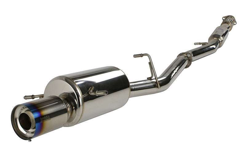 Invidia 76mm G200 Titanium Tip Cat-back Exhaust - Subaru WRX / STi 2002-2007