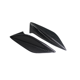 JDMuscle Carbon Fiber Spoiler Fin - Subaru STI OEM Spoiler 2015-2021
