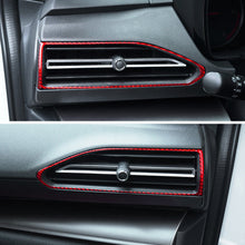 Load image into Gallery viewer, JDMuscle P&amp;S Series Carbon Fiber AC Trim Covers 4 PC - Subaru WRX 2022-2025