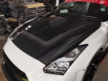Load image into Gallery viewer, JDMuscle LB Style Carbon Fiber Hood - Nissan GT-R 2017-2024