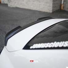 Load image into Gallery viewer, JDMuscle STI Style Duck Bill Spoiler [Paint Matched/Gloss Black] - Subaru WRX 2022-2025