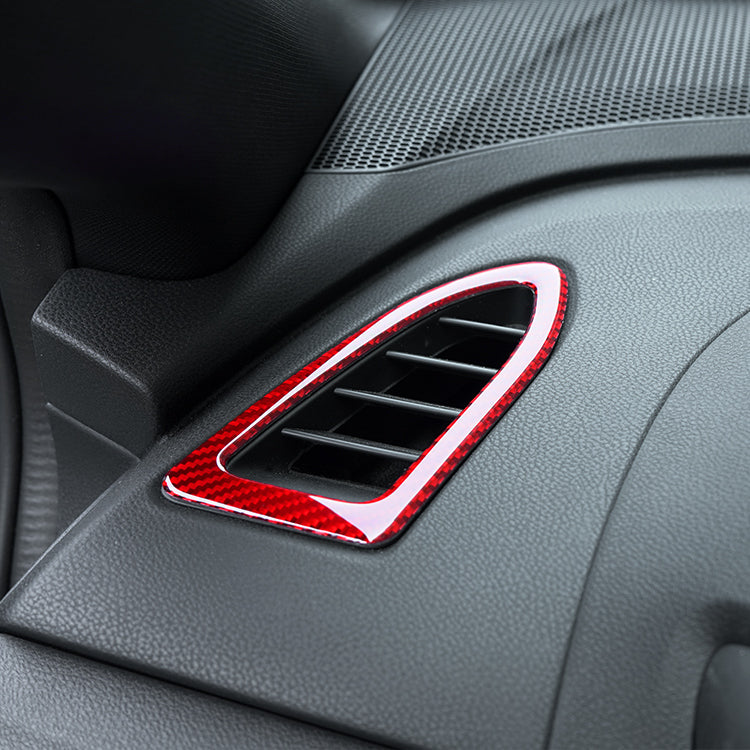JDMuscle P&S Series Carbon Fiber Dash AC Trim 2 PC - Subaru WRX 2022-2025