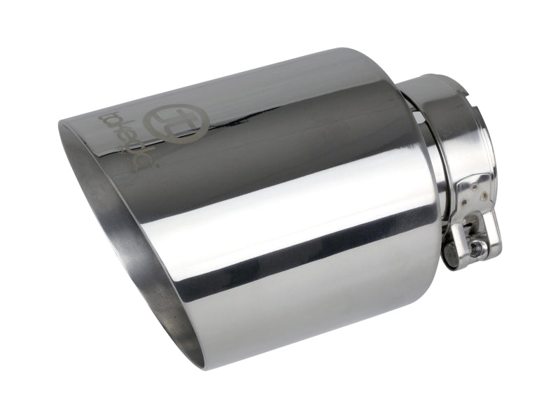 aFe Takeda 2-1/2 IN 304 Stainless Steel Polished Exhaust Tip - Universal