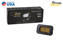 Load image into Gallery viewer, Diode Dynamics C2 1.0 SAE Yellow Fog Sport Flush Mount LED Pod (Single) - Universal Fitment