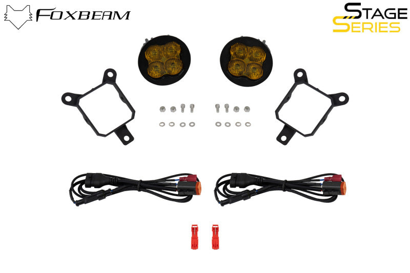 Diode Dynamics SS3 Yellow SAE Pro Type Y Fog Light Kit - Multiple Fitments