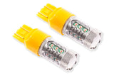 Diode Dynamics 7440/7443 XP80 LED Amber Bulb Pair - Universal